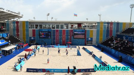 Çimərlik voleybolu: Millilərimiz pley-offda