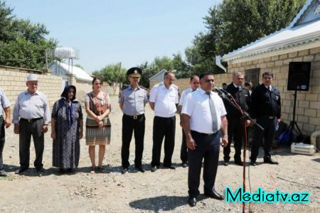 Ağcabədi rayonunun 3 kəndinə təbii qaz verilib