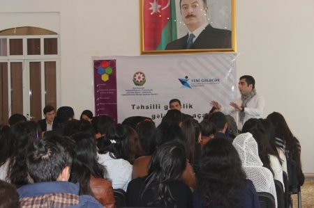 “Təhsilli gənclik - gələcəyin açarıdır” adlı layihə çərçivəsində növbəti seminar keçirildi- FOTOLAR