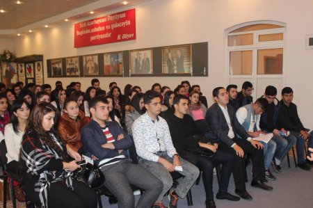 “Təhsilli gənclik - gələcəyin açarıdır” adlı layihə çərçivəsində növbəti seminar keçirildi- FOTOLAR