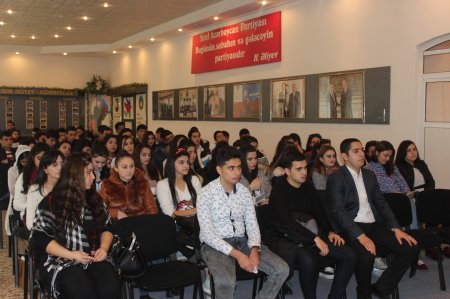 “Təhsilli gənclik - gələcəyin açarıdır” adlı layihə çərçivəsində növbəti seminar keçirildi- FOTOLAR