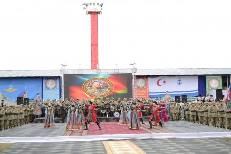 Horadizdə “Sənə inanırıq, ölkə rəhbəri; Sənə güvənirik, vətən əsgəri” adlı tədbir  keçirildi- FOTOLAR