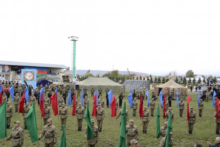 Horadizdə “Sənə inanırıq, ölkə rəhbəri; Sənə güvənirik, vətən əsgəri” adlı tədbir  keçirildi- FOTOLAR
