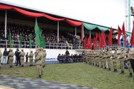 Horadizdə “Sənə inanırıq, ölkə rəhbəri; Sənə güvənirik, vətən əsgəri” adlı tədbir  keçirildi- FOTOLAR