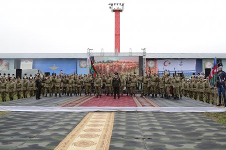 Horadizdə “Sənə inanırıq, ölkə rəhbəri; Sənə güvənirik, vətən əsgəri” adlı tədbir  keçirildi- FOTOLAR