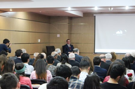 İstedadlı yazıçı-şair Şöhlət Əfşarın Nərimanov rayon gəncləri ilə görüşü keçirilib- FOTOLAR