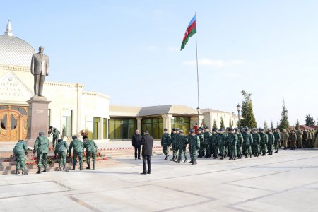 Füzulidə Ulu öndər Heydər Əliyevin anım mərasimi - FOTOLAR