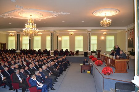 Horadizdə yerli əhəmiyyətli məsələlərin həllinə həsr olunmuş müşavirə keçirildi - FOTOLAR