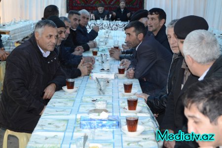 Füzulidə yas mərasimlərinin sadə, israfçılıqdan uzaq təşkil olunması müsbət qarşılanır - FOTOLAR