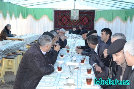 Füzulidə yas mərasimlərinin sadə, israfçılıqdan uzaq təşkil olunması müsbət qarşılanır - FOTOLAR