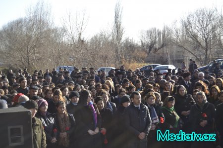 Füzuli rayonunda 20 Yanvar faciəsinə həsr olunan anım mərasimi keçirildi - FOTOLAR
