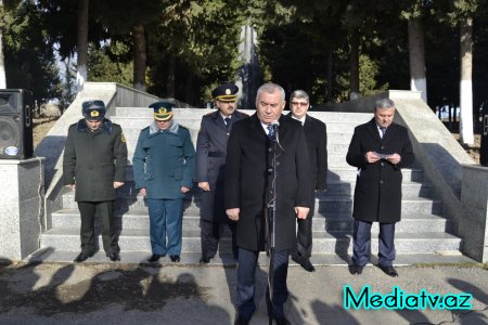 Füzuli rayonunda 20 Yanvar faciəsinə həsr olunan anım mərasimi keçirildi - FOTOLAR
