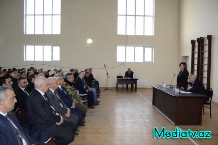 Füzuli RİH başçısı səyyar-qəbul görüş keçirdi - FOTOLAR