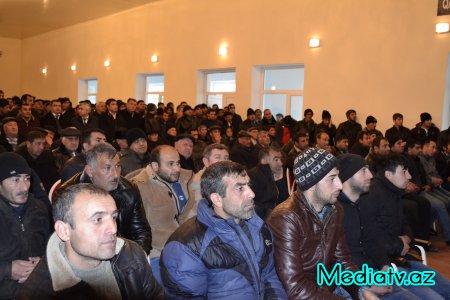 Alı Alıyevin göstərişi ilə Böyük Bəhmənli kəndinin problemləri həll olunur - FOTOLAR