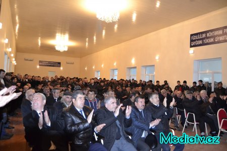 Alı Alıyevin göstərişi ilə Böyük Bəhmənli kəndinin problemləri həll olunur - FOTOLAR