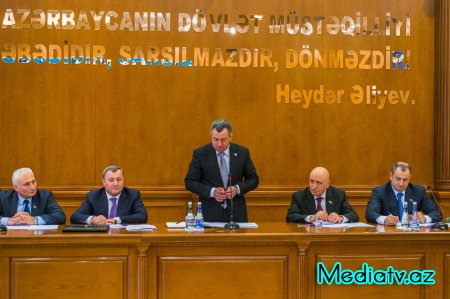 Nərimanovda 2015-ci ilin yekunlarına və qarşıda duran vəzifələrə həsr olunmuş iclas keçirilib - FOTOLAR