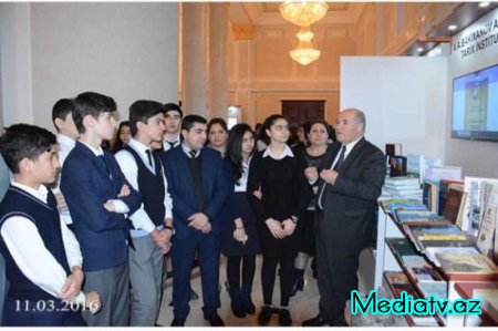 Nəsimi rayon məktəbliləri Azərbaycan Milli Elmlər Akademiyasında - FOTOLAR