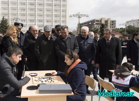 Nərimanovda Novruz bayramı münasibəti ilə təntənəli bayram tədbiri keçirilib - FOTOLAR