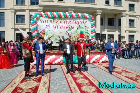 Biləsuvarda Novruz bayramına həsr olunmuş bayram şənlikləri keçirildi - FOTOLAR