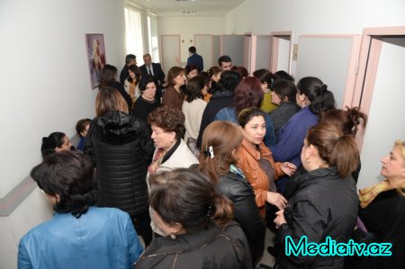 Nəsimi rayonunda Ordumuza dəstək məqsədilə qanvermə aksiyası keçirilmişdir - FOTOLAR