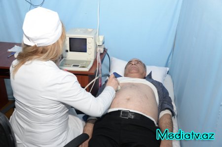 Nəsimi rayonunda əhalinin tibbi müayinə tədbirləri davam etdirilir - FOTOLAR