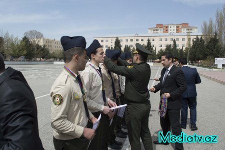 “Şahin” hərbi-idman oyununun Nərimanov rayon birinciliyi keçirilmişdir - FOTOLAR