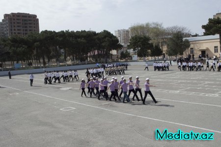 “Şahin” hərbi-idman oyununun Nərimanov rayon birinciliyi keçirilmişdir - FOTOLAR