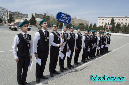 “Şahin” hərbi-idman oyununun Nərimanov rayon birinciliyi keçirilmişdir - FOTOLAR