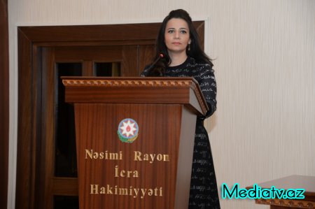 Nəsimidə I rübün yekunları müzakirə olunub - FOTOLAR