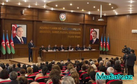 Nərimanov rayonunda I rübün yekunları müzakirə edildi - FOTOLAR