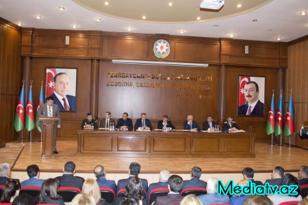 Nərimanov rayonunda I rübün yekunları müzakirə edildi - FOTOLAR