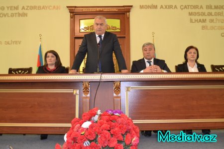 Füzulidə bu ilin birinci rübünün yekunları müzakirə olundu - FOTOLAR
