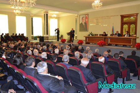 Füzulidə bu ilin birinci rübünün yekunları müzakirə olundu - FOTOLAR