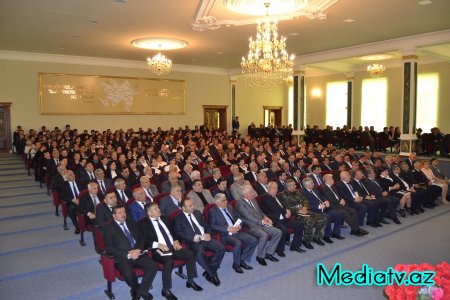 Füzulidə bu ilin birinci rübünün yekunları müzakirə olundu - FOTOLAR