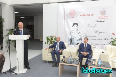 Nəsimidə akademik Zərifə Əliyevanın xatirəsinə həsr edilmiş tədbir - FOTOLAR