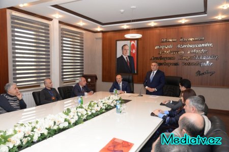 Asif Əsgərov Çernobıl əlilləri ilə görüş keçirdi - FOTOLAR