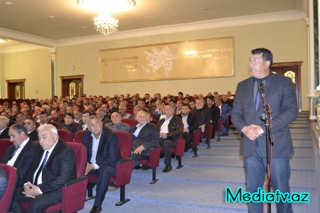 Füzulidə pambıqçılığın və baramaçılığın inkişafına həsr olunan müşavirə keçirildi - FOTOLAR