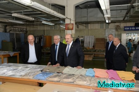 İcra başçısı “Bakı Tikiş Evi” ATSC kollektivi ilə görüşdü - FOTOLAR