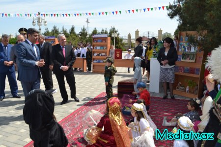 Hacıqabulda Ümummilli liderin anadan olmasının 93-cü ildönümü münasibətilə tədbir keçirilib- FOTOLAR
