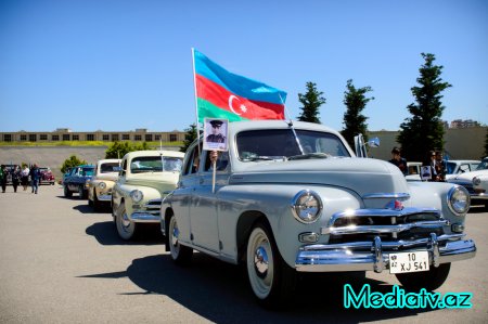 Nərimanov rayonunda faşizm üzərində Qələbənin 71-ci ildönümü qeyd edilib - FOTOLAR