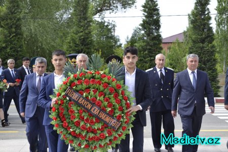 Füzulidə Ulu öndər Heydər Əliyevin anadan olmasının 93-cü ildönümü qeyd olundu - FOTOLAR