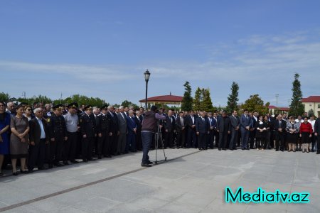 Füzulidə Ulu öndər Heydər Əliyevin anadan olmasının 93-cü ildönümü qeyd olundu - FOTOLAR