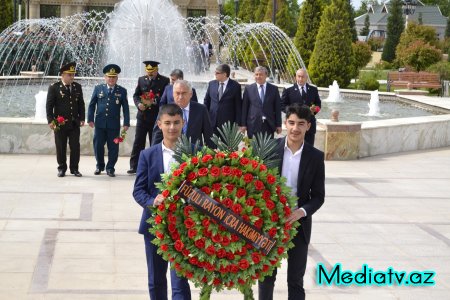 Füzulidə Ulu öndər Heydər Əliyevin anadan olmasının 93-cü ildönümü qeyd olundu - FOTOLAR