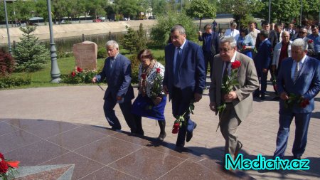 Ümummilli lider Həştərxanda anıldı - FOTOLAR