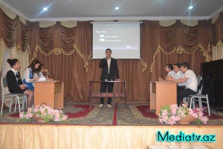 Hacıqabulda “Debat” intelektual oyununun final mərhələsi keçirildi - FOTOLAR