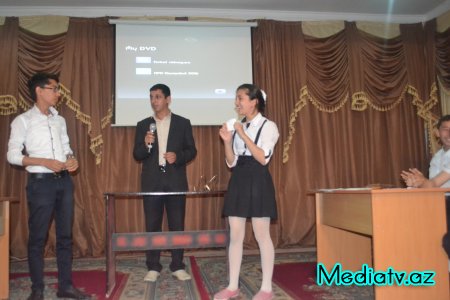 Hacıqabulda “Debat” intelektual oyununun final mərhələsi keçirildi - FOTOLAR