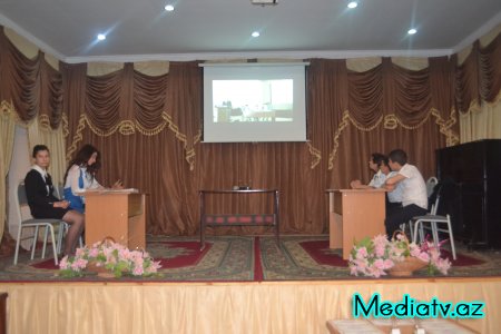 Hacıqabulda “Debat” intelektual oyununun final mərhələsi keçirildi - FOTOLAR