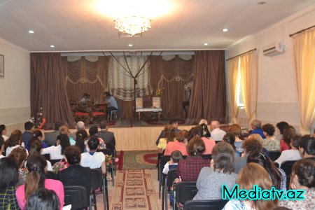 Hacıqabulda “Qəribə taleyim“ adlı tamaşanın təqdimatı - FOTOLAR