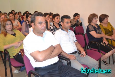 Hacıqabulda “Qəribə taleyim“ adlı tamaşanın təqdimatı - FOTOLAR