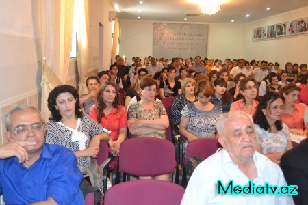 Hacıqabulda “Qəribə taleyim“ adlı tamaşanın təqdimatı - FOTOLAR